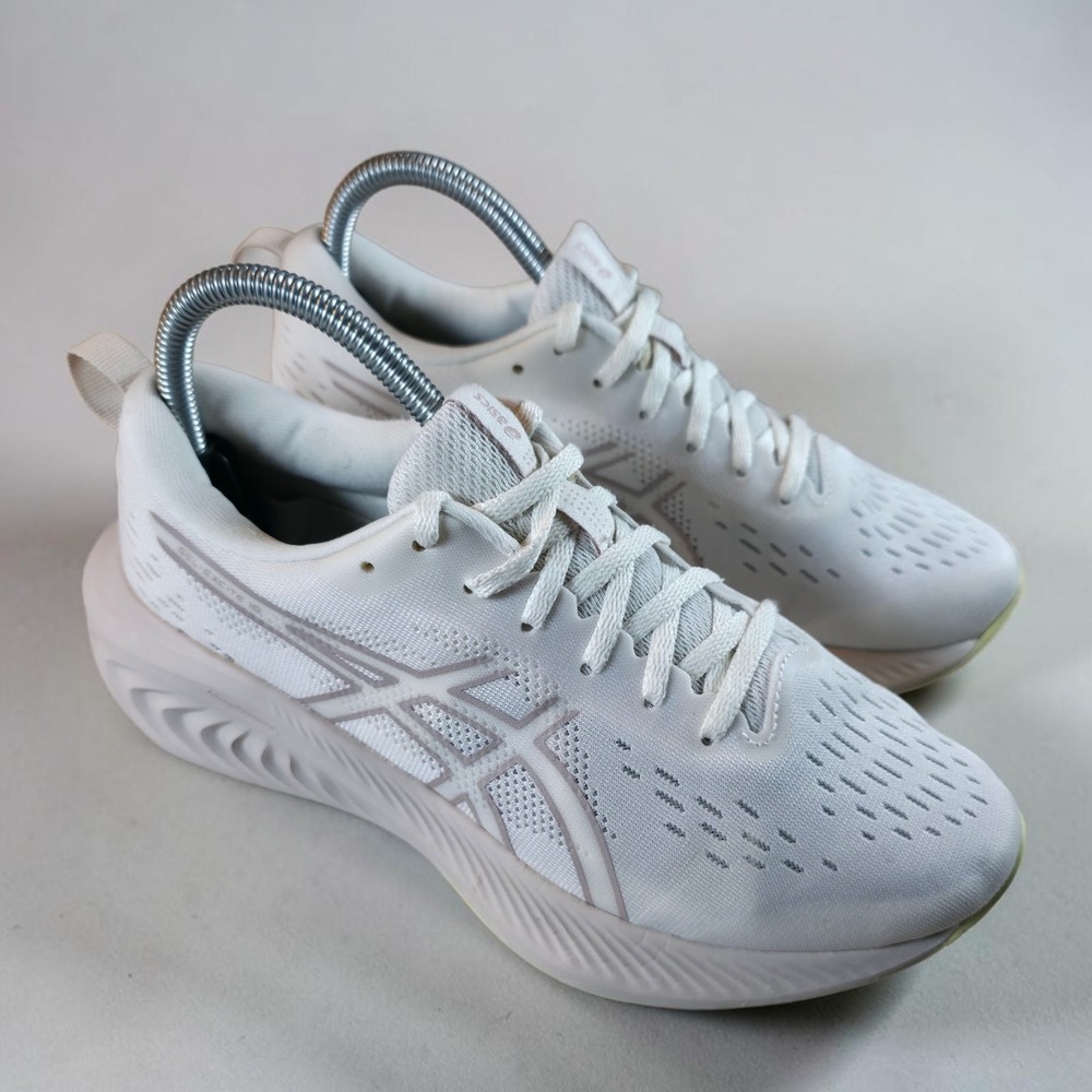 Asics Gel-Excite 10 Womens 7.5 White Pink Athletic Running Shoes Sneakers
